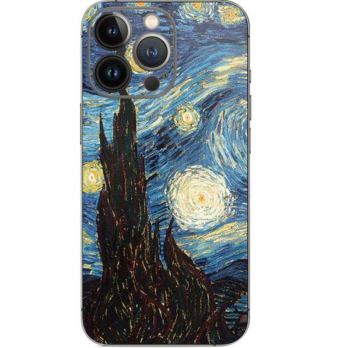 Vincent Van Gogh The Starry Night iPhone 14 Pro Skin